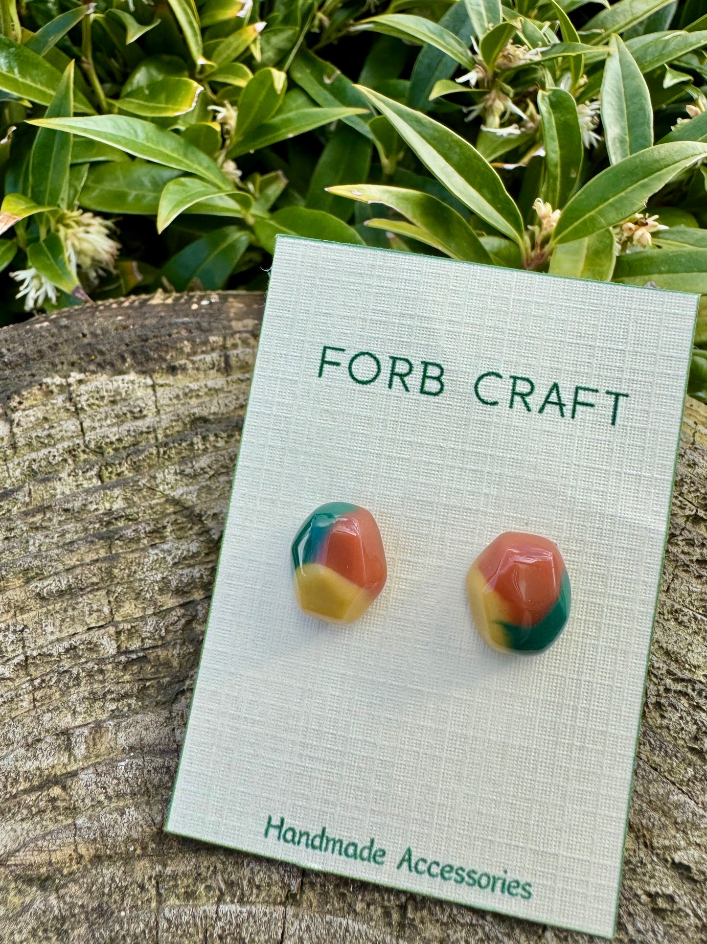 Marble Gemstone Earring Series (6 Styles)