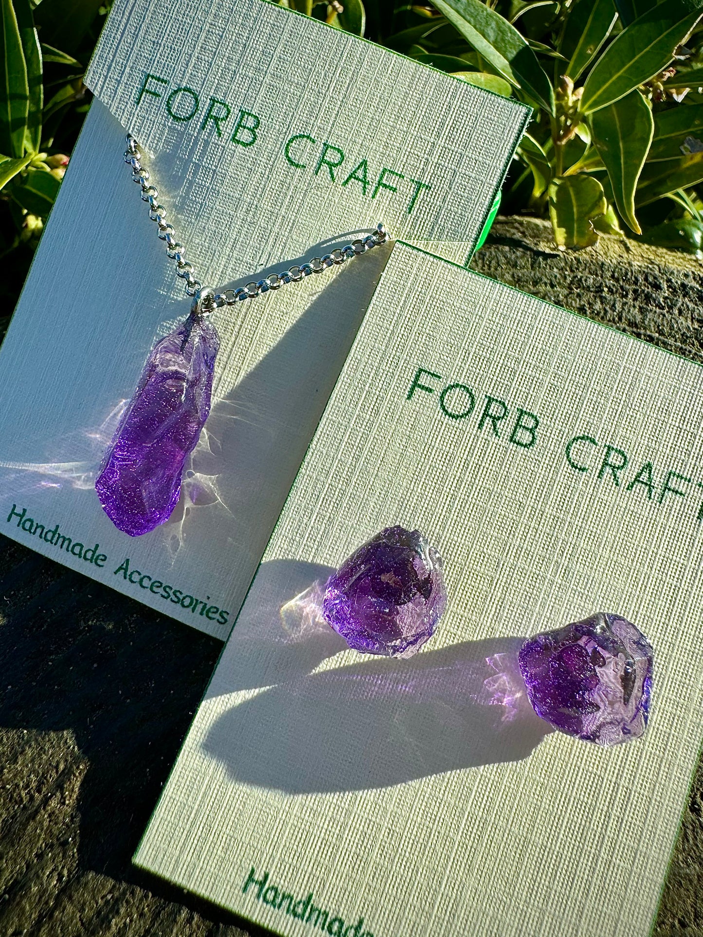 February Birthstone Necklace - Amethyst